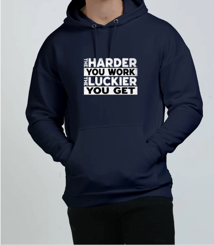 LivelyLight Men's Cotton Hooded Hoodie