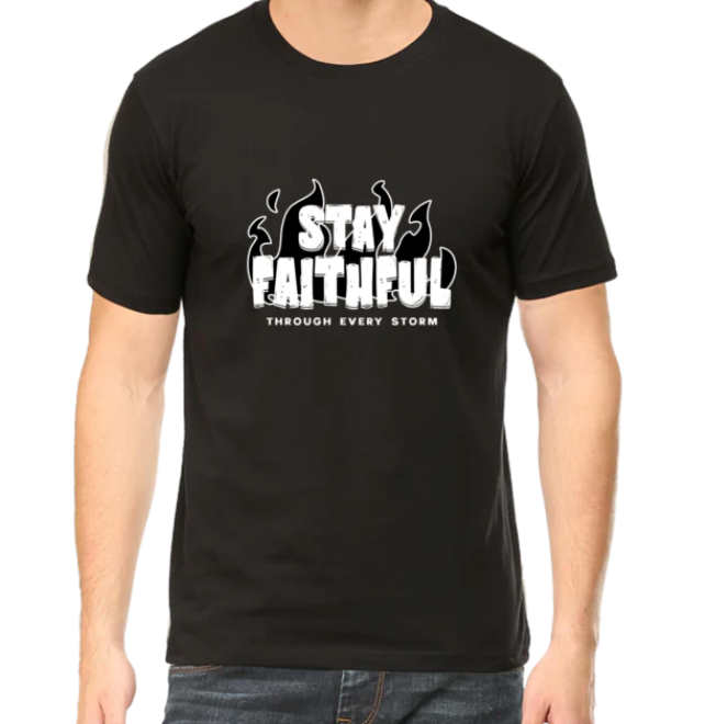 LivelyLight Men's Cotton Half Sleeve T-Shirt